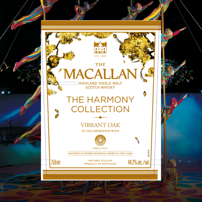 Macallan Goes Cirque du Soleil For New Harmony Collection Vibrant Oak Edition