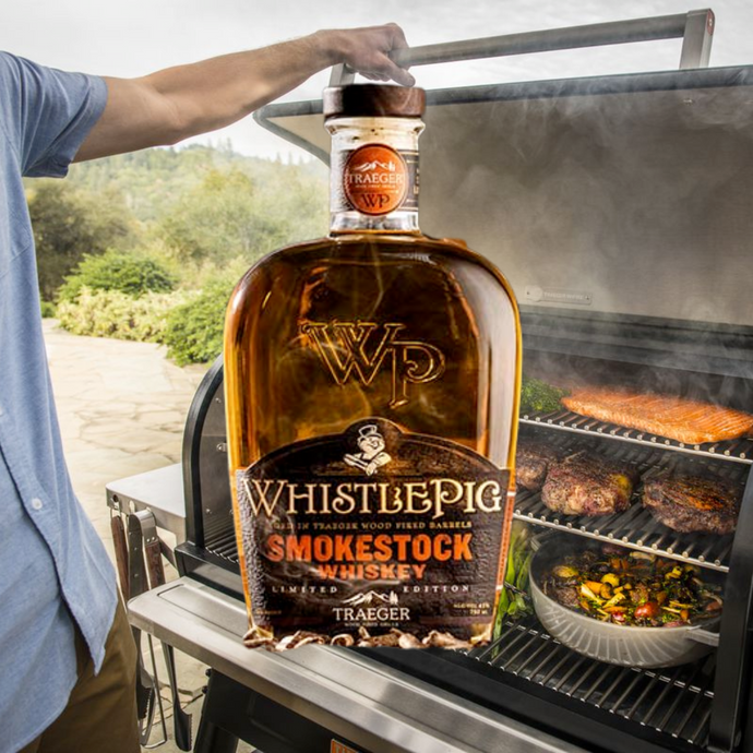 WhistlePig's New SmokeStock Wood Fired Whiskey Smoked WIth Traeger’s Apple BBQ Wood Pellets