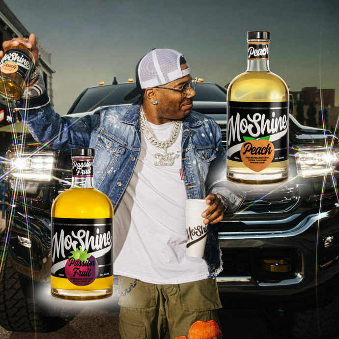 Rapper Nelly Launches MoShine Moonshine with Peach and Passionfruit Flavors