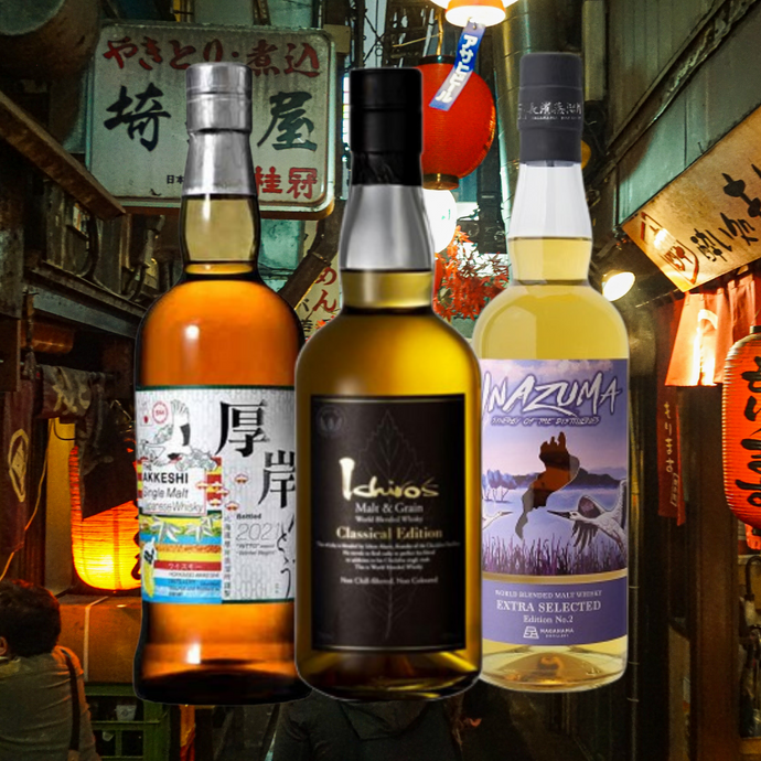 Japanese Trio: Ichiro’s Malt & Grain Classical Edition, Akkeshi Lidong, Nagahama Inazuma Extra Selected Edition No.2