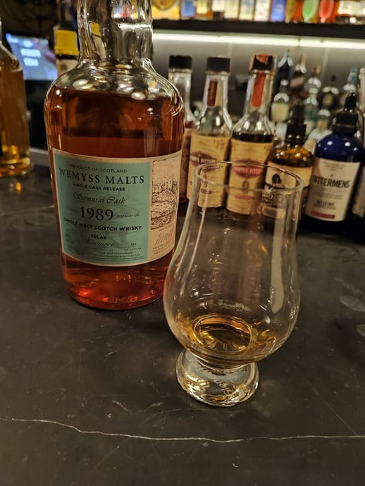 Bowmore 1989, 28 Year Old, Wemyss Malts "Samurai Cask"