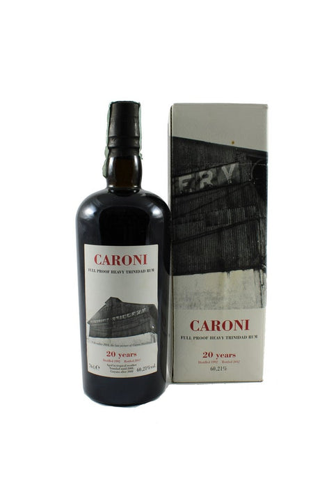 Velier Caroni “Hangar” 1992-2012, full proof (20 years)