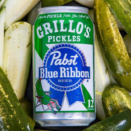 Pabst Blue Ribbon Unveils Pickle Beer In Collaboration With Grillo's Pickles