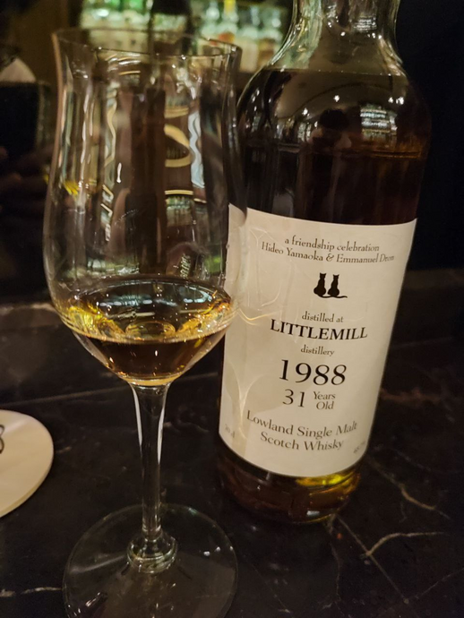 Littlemill 1988, 31 Year Old, Hideo Yamaoka x Emmanuel Dron Single Cask