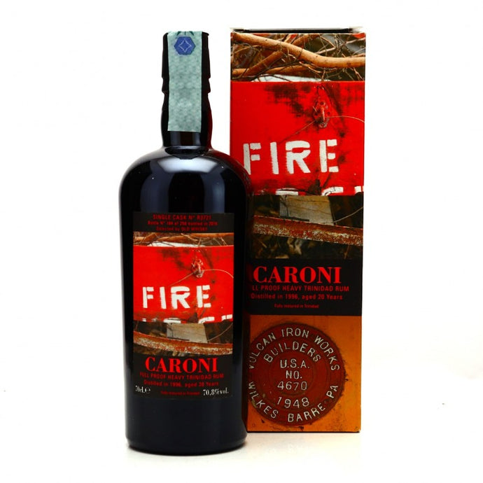 Velier Caroni 1996, Cask #R3721 "Fire" (20 years)