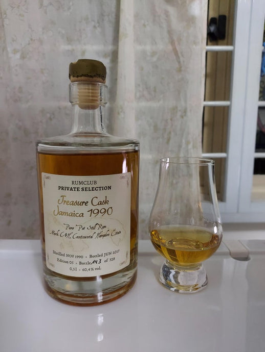 Jamaica (Hampden) 1990, Rumclub Private Selection Treasure Cask (26 years)