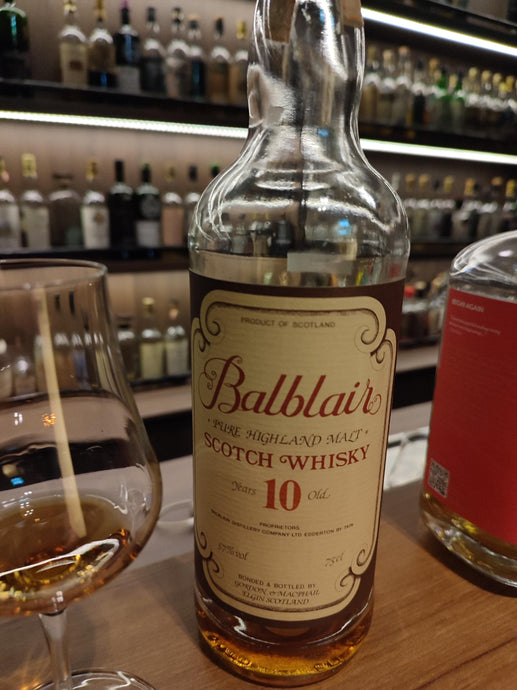 Balblair 1970s, 10 Year Old, Gordon and MacPhail, 57% ABV