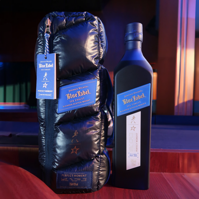 Taste Testing Johnnie Walker's Blue Label Ice Chalet Featuring Brora Malt