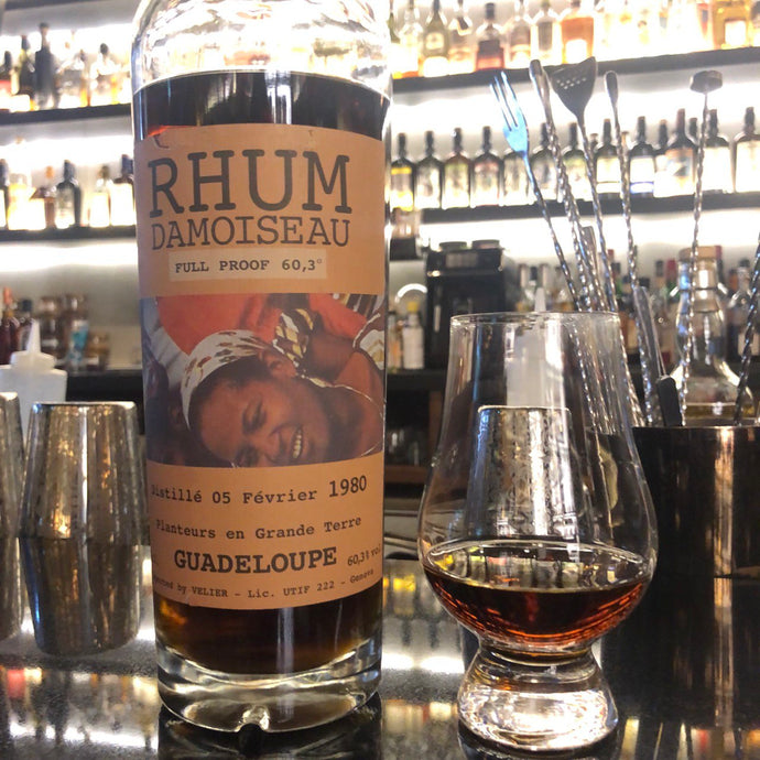 Velier’s 1980 Full Proof 60.3% Rhum Damoiseau