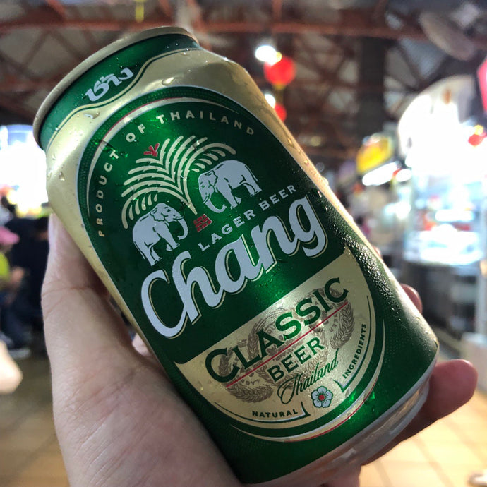 Chang Classic Lager Beer, Thai Beverage, 5% ABV