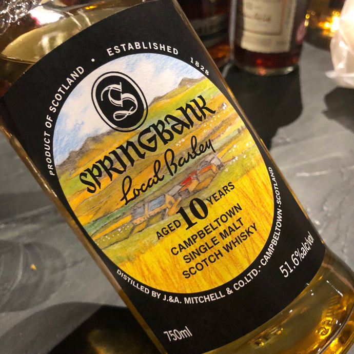 Springbank Local Barley 10 Year Old, 2022, 51.6% ABV