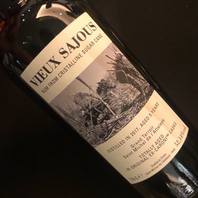 Velier Vieux Sajous 2017, 5 Year Old, Aged in Ex-Caroni Casks, Saint Michel de l'Attalaye, 52.14% ABV