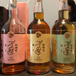 Taste Testing Korea's Three Societies' Ki One Signature Line (시그니처 라인 기원): Tiger, Eagle & Unicorn