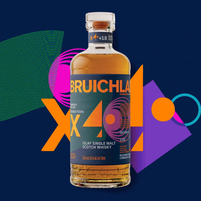 Bruichladdich Debuts World's First 18 Year Old Quadruple Distilled Single Malt X4+18 Edition 01