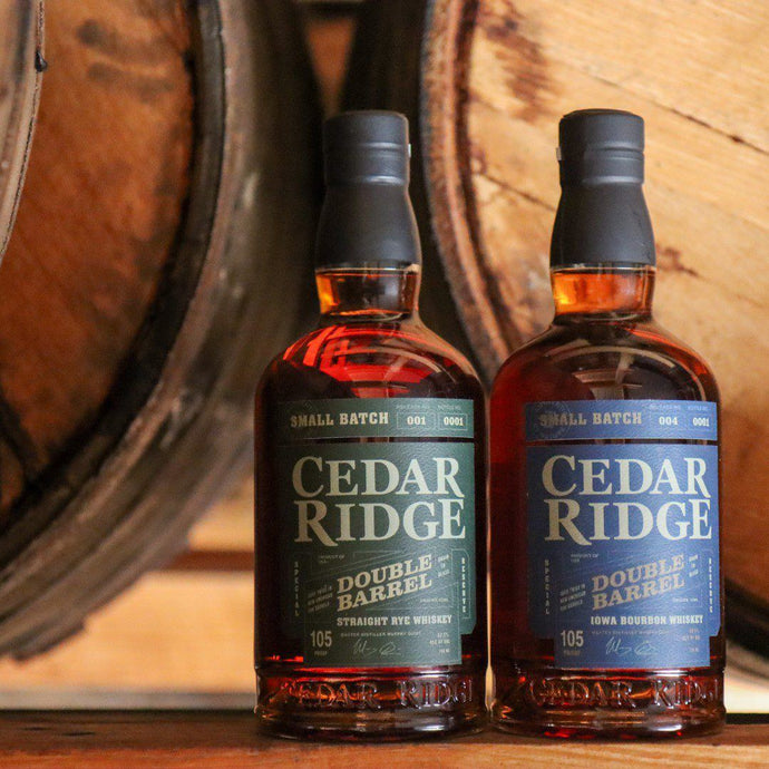 Cedar Ridge Unveils Double Barrel Rye Alongside Annual Double Barrel Bourbon