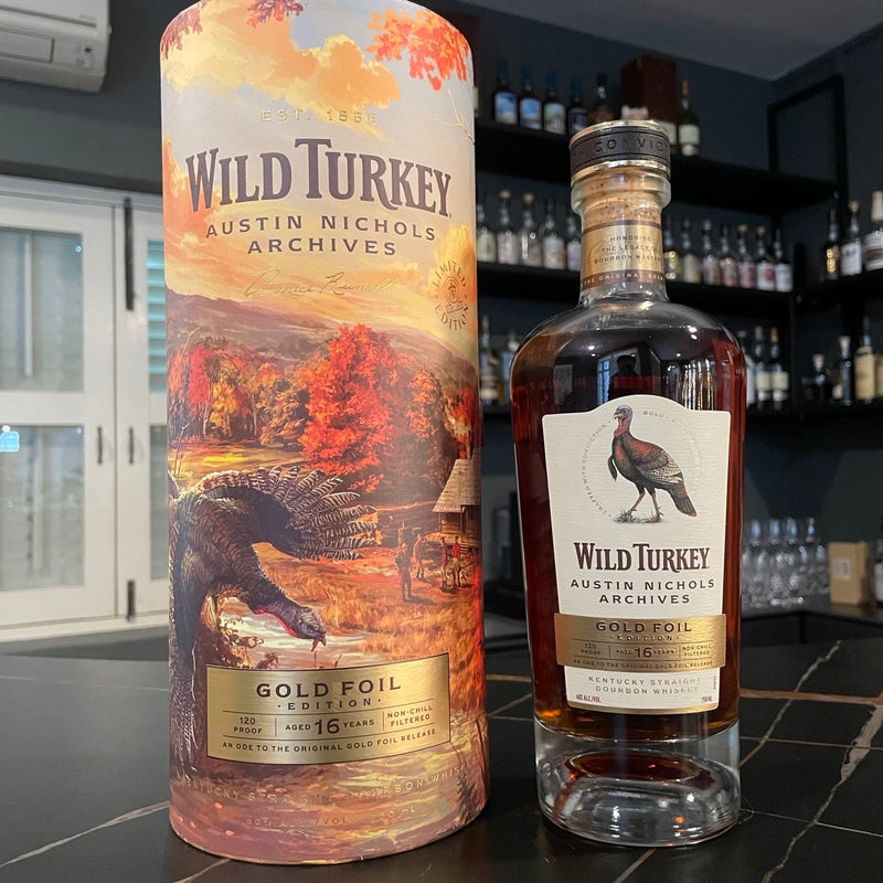 Taste Testing The New Wild Turkey Austin Nichols Archives Gold Foil Edition 16 Years Old