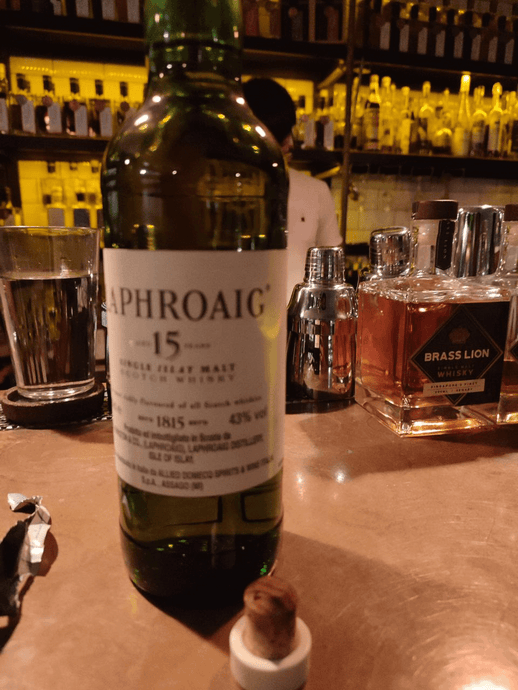 Laphroaig 15 Year Old, 1990s Italian import