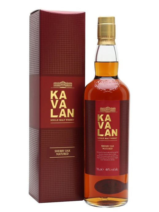 Kavalan Sherry Oak, 46% ABV